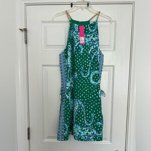 NWT Lilly Pulitzer Emerald Isle Romper